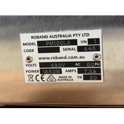 Never Used Roband Pie Master PM100LG Pie Warmer 100 Capacity - ST27UK019