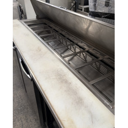 Used Skope Cenatur BC180S-3RRRS-E Pizza Preparation 3 Door Fridge  - ST27UK007