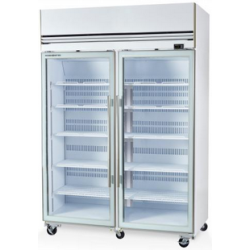 VF1300Xr 2 Glass Door Top Mount Freezer 