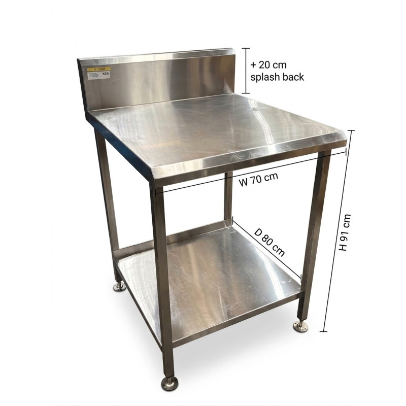 Used 700mm Wide Stainless steel Bench - ST27UK049
