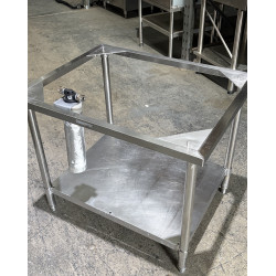 Used Stainless Steel Commercial Combi Oven Stand - ST26UK376