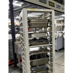 Used Rubbermaid 18-Slot Gastronorm End-Loader Rack  - ST26UK337