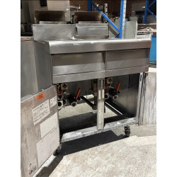 Used Fry Frymaster MJ240-NG Master Jet 2 x MJ140 20L Twin Fryers - ST26UK375