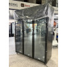 Never Used Skope VF1500X 3 Glass Door Top Mount Upright Freezer - ST27UK017