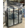 Never Used Skope VF1500X 3 Glass Door Top Mount Upright Freezer - ST27UK017
