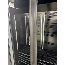 Never Used Skope VF1500X 3 Glass Door Top Mount Upright Freezer - ST27UK017
