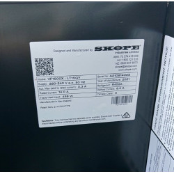 Never Used Skope VF1500X 3 Glass Door Top Mount Upright Freezer - ST27UK017