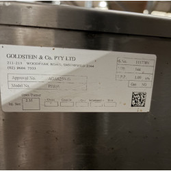 Used Goldstein PFB36 6 Burner Free Standing Boiler top on Stand - ST26UK127