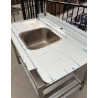 Used S/S Dishwasher Inlet bench - ST27UK057
