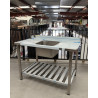 Used S/S Dishwasher Inlet bench - ST27UK057