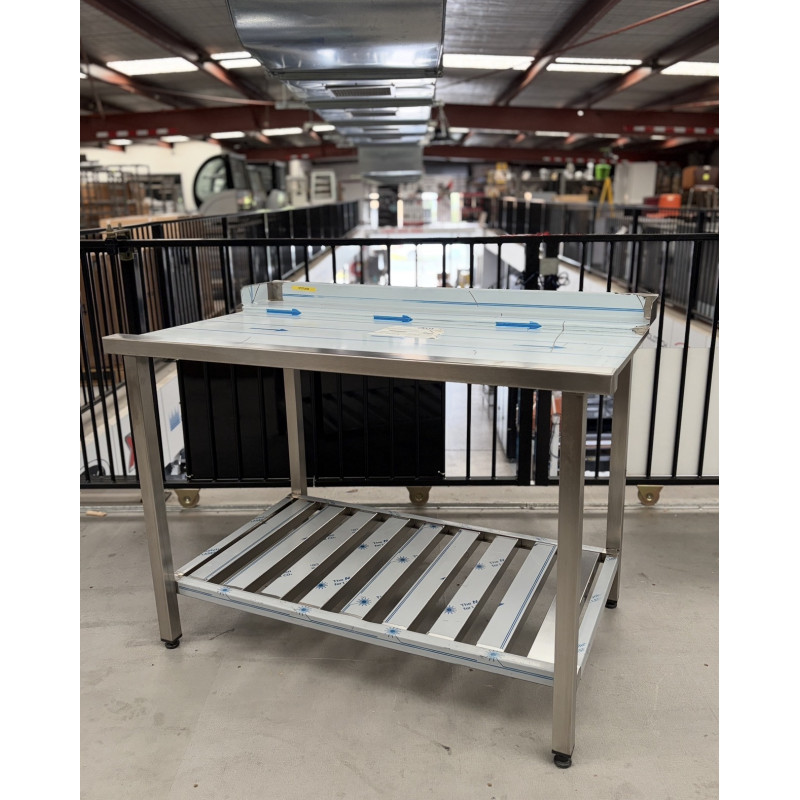 Used S/S Dishwasher outlet bench - ST27UK058