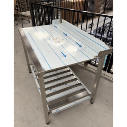 Used S/S Dishwasher outlet bench - ST27UK058
