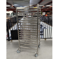 Used Stainless steel 18 Level 2/1 GN Nesting Trolley - ST27UK060