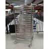 Used Stainless steel 18 Level 2/1 GN Nesting Trolley - ST27UK061