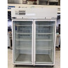 Used Williams Pearl HPS2GDCB Double Glass Door White Fridge - ST27UK066