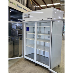 Used Williams Pearl HPS2GDCB Double Glass Door White Fridge - ST27UK066