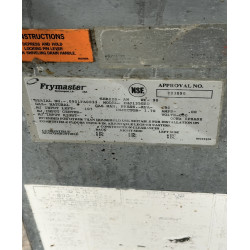 Used Frymaster PMJ135GSD 20L single pan, twin basket gas deep fryer - ST26UK374