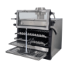 Never Used Pira 90 Lux ED Charcoal Oven Silver + black stand - ST27UK063