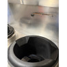 Used B+S Black UFWWD-2 Gas Two Hole Deluxe Waterless Wok Table - ST27UK064