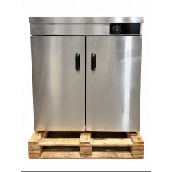 Used FED PW-DE  Stainless Steel Double Cabinet Plate Warmer 120 Plates - ST27UK074