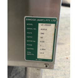 Used Eswood UC25NDP Undercounter warewasher - ST27UK075