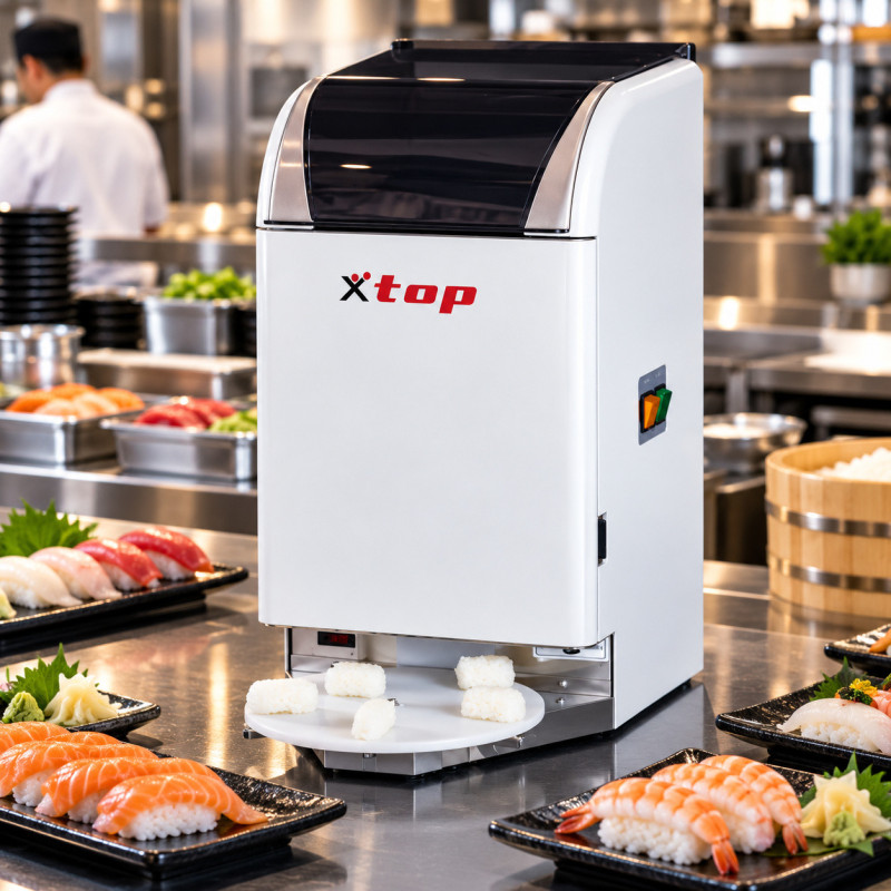 XTOP TSM-07 Nigiri Sushi Ball Machine - 2,800 Balls/hr - Made in Japan