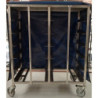 Stainless Steel 12 Tray Service Trolley 