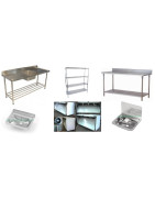 Exhaust Canopies , Sinks, Benches , Racks - KEA